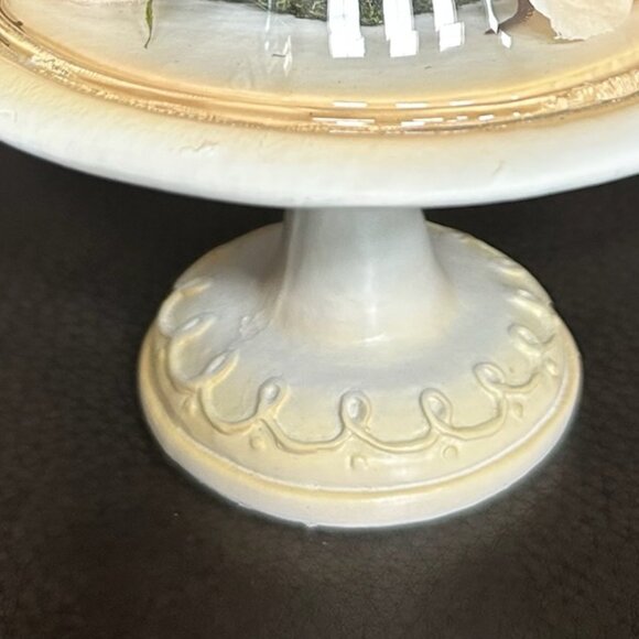 Spring Farmhouse Cottagecore Dome Cloche Birds Nest Decor - Picture 4 of 8